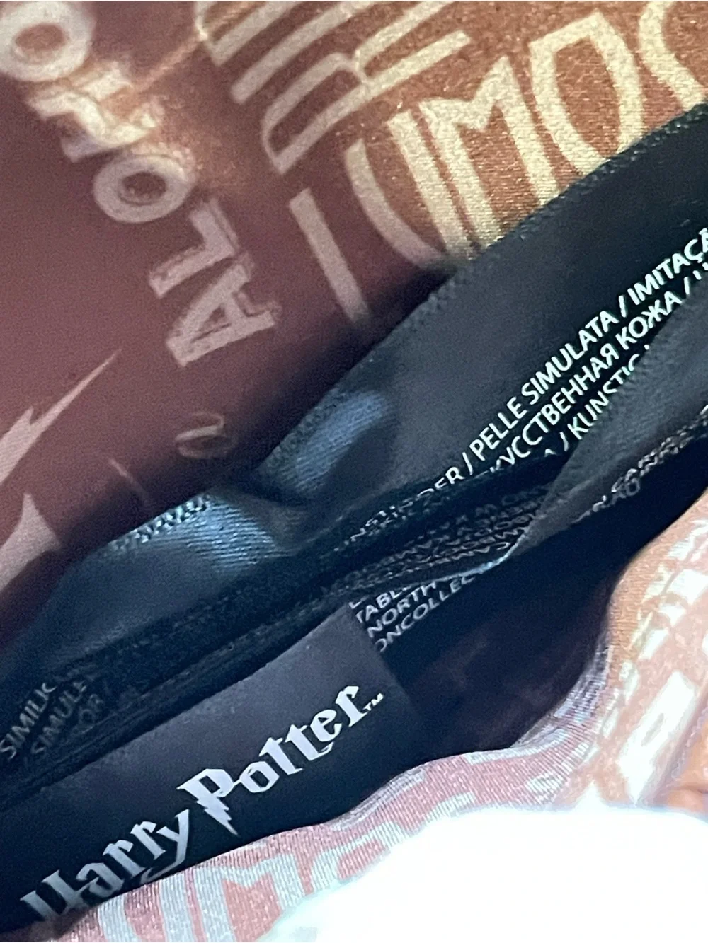 NWOT Harry Potter loungerfly ‘ Elder Wand Collection’ Wallet in Muted Terracota